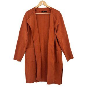 LILLUSORY Women's Long Cardigan Sweater Oversized Dressy Coatigan Jacket, Large